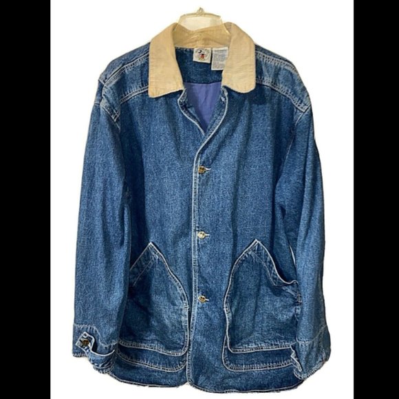 Disney Classic VIntage Mickey & Co Denim Jacket Authentic Size L Women's EUC - Picture 3 of 12